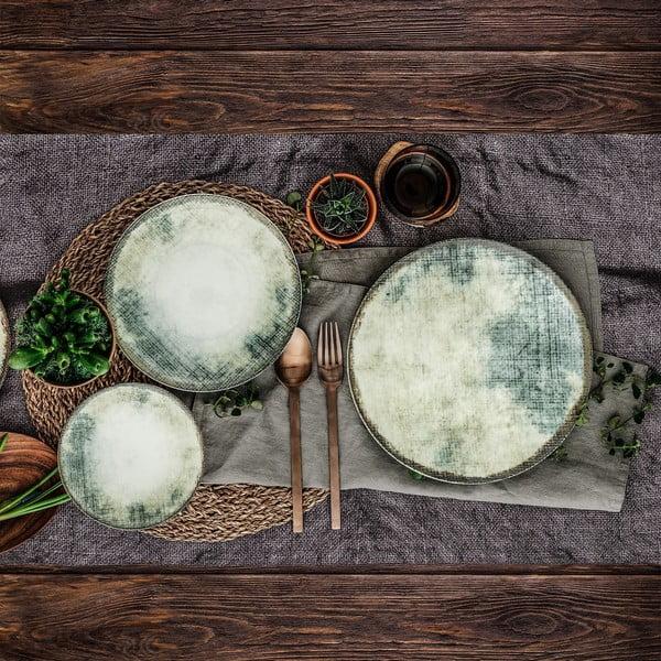 24-dijelni porculanski set posuđa Güral Porselen Denim-image-1