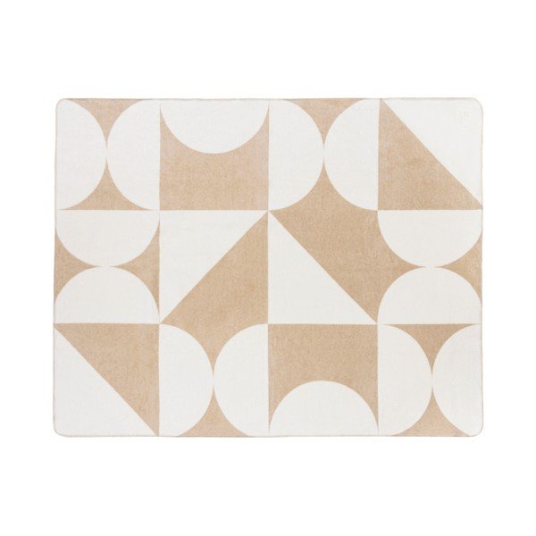 Bež/krem deka 150x200 cm Tul – noo.ma