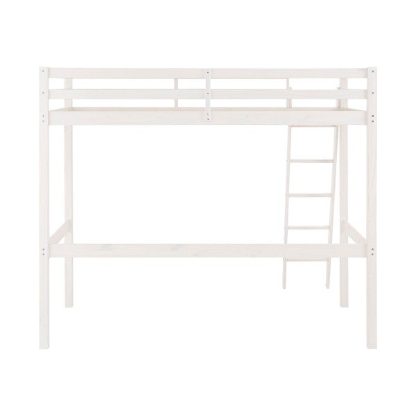 Bijeli uzdignuti krevet od borovine Støraa Alpi2-image-3