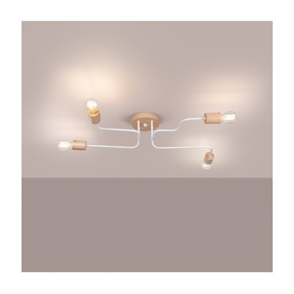 Stropna svjetiljka u prirodnoj boji 58x75 cm Dazzle – Sollux-image-1