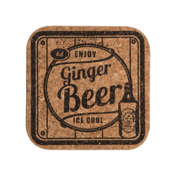 Set od 4 podmetača za soda Ginger-image-2