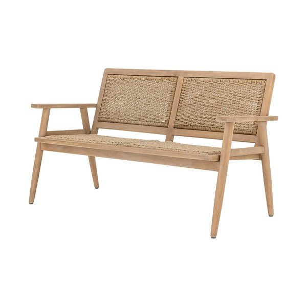 Vrtna sofa od masivnog drveta u prirodnoj boji Sorrento – Bloomingville-image-2