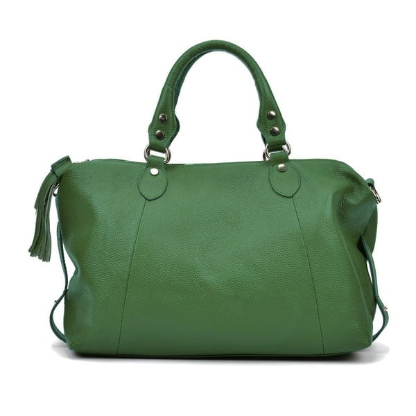Zelena kožna torbica Mangotti Debra