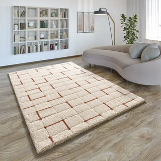 Ciglasti/krem tepih 200x290 cm Brenda – Universal