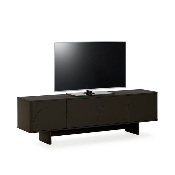Crna TV komoda 180x55x40 cm Solei – MOME-image-2
