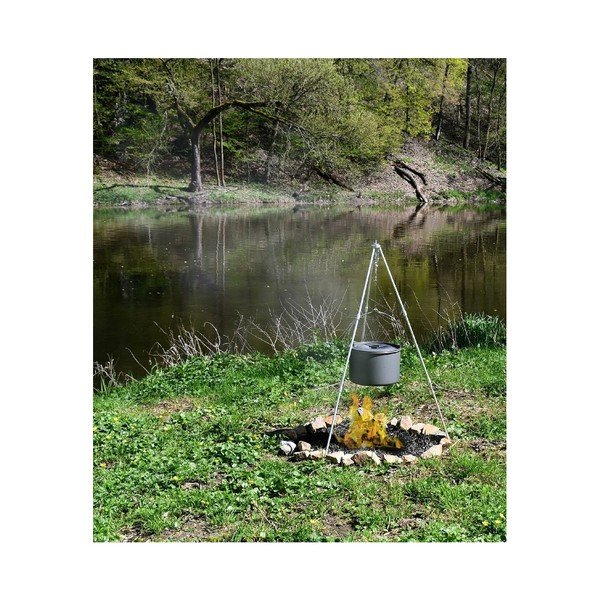 Sklopivi aluminijski tronožac za kamin Cattara, visina 86 cm-image-4
