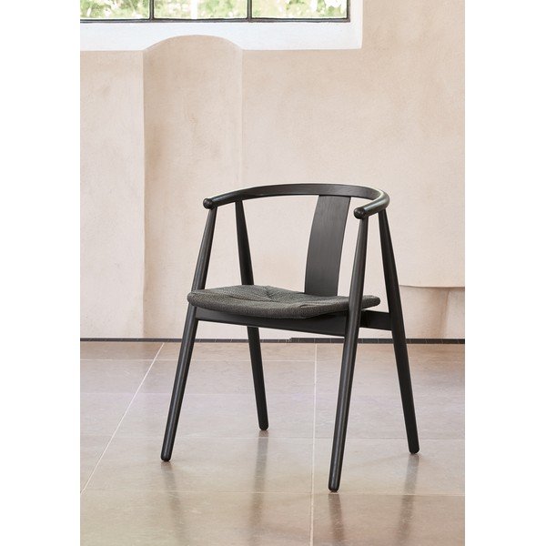 Crna blagovaonska stolica Relate – Unique Furniture-image-2