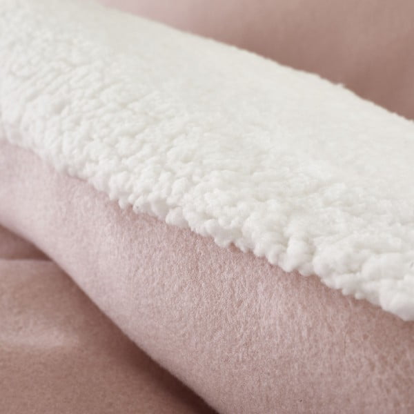 Ružičasta posteljina od flisa s motivom srca Catherine Lansfield, 135 x 200 cm-image-3