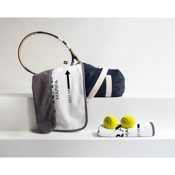 Crno-bijeli ručnik od mikrovlakana 45x70 cm Prada – Really Nice Things-image-1