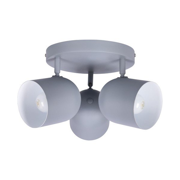 Svijetlo plava stropna svjetiljka s metalnim sjenilom 32x32 cm Azuro – Candellux Lighting-image-2