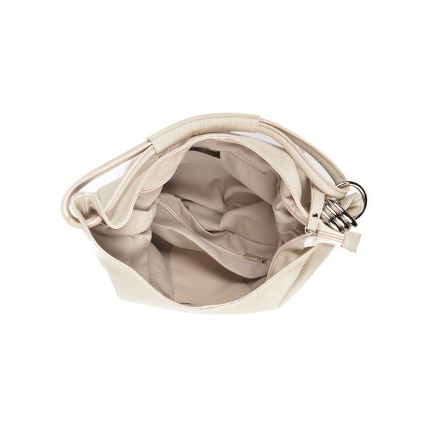 Bež kožna torbica Carla Ferreri Giuliya-image-1