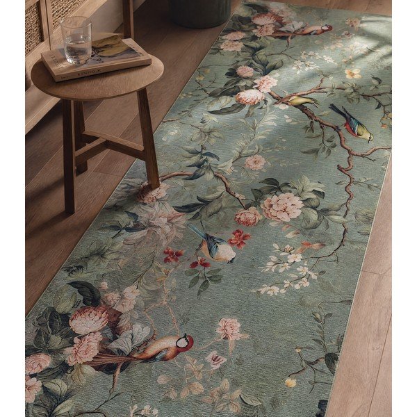 Svijetlo zelena periva staza 52x200 cm Ricci Monet – Universal-image-1