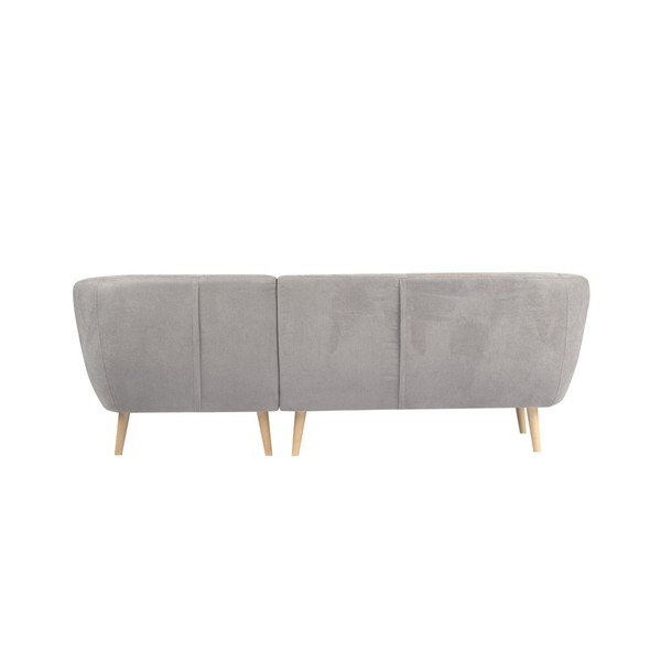 Svijetlo sivi kauč s ležaljkom na desnoj strani Mazzini Sofas Sardaigne-image-2