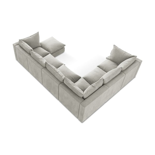 Svijetlo siva kutna garnitura (s lijevim kutom/u obliku slova "U") Manao – Makamii-image-3