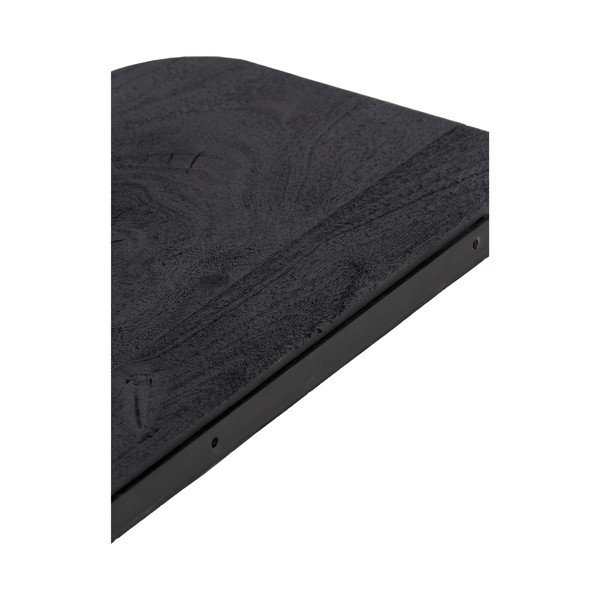 Crna polica od masivnog manga 50 cm Tarontu – Light & Living-image-3