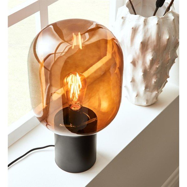 Staklena stolna lampa Markslöjd Brooklyn, visina 43,5 cm-image-2