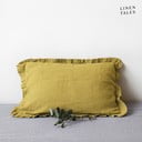 Lanena jastučnica 40x40 cm Lemon Curry – Linen Tales
