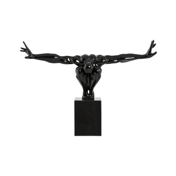 Crna ukrasna statueta Kokoon Divea-image-3
