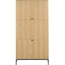 Ormar u dekoru hrasta u prirodnoj boji 99x200x60 cm Albany  – Actona