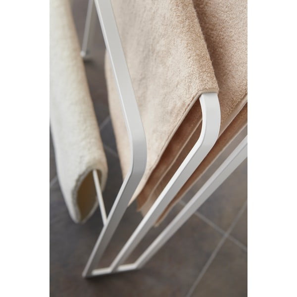 Bijeli metalni stalak za ručnike Yamazaki Tower-image-3