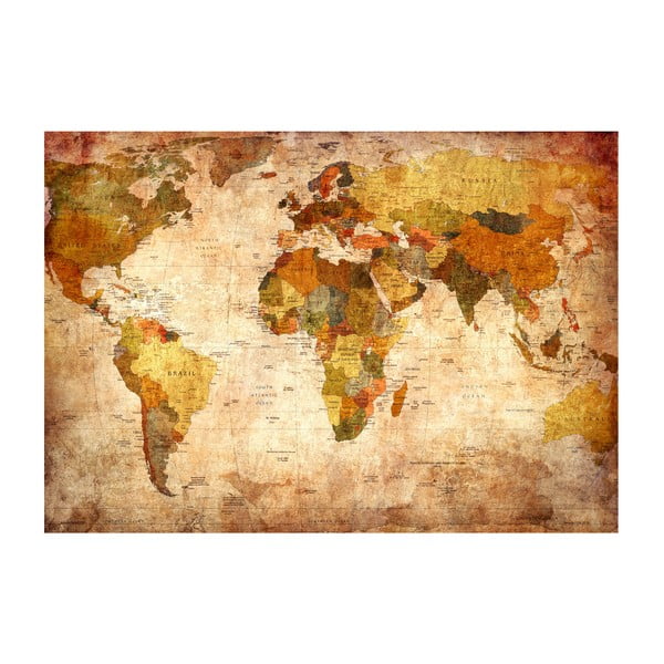Stari format Wallpaper Artgeist Old World Map, 200 x 140 cm