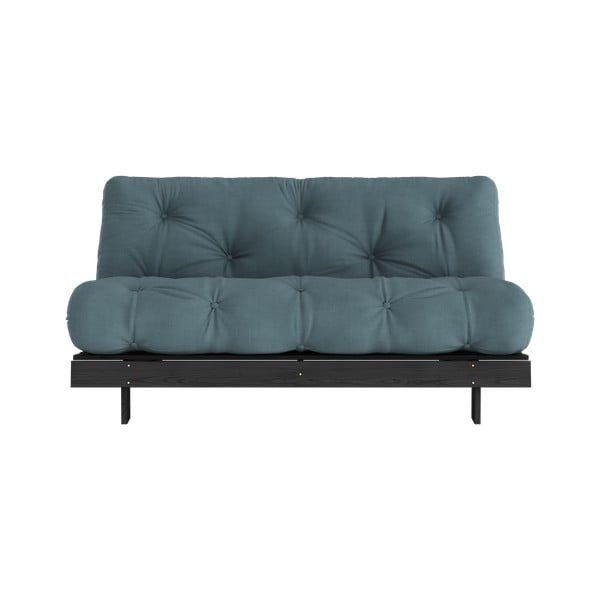 Petrolej zelena sklopiva sofa 160 cm Roots Black Night – Karup Design