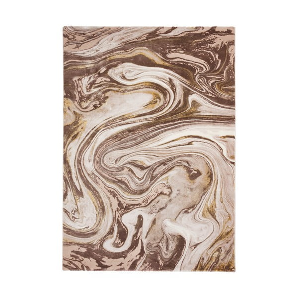 Tepih u bež-zlatnoj boji Think Rugs Florence, 120 x 170 cm