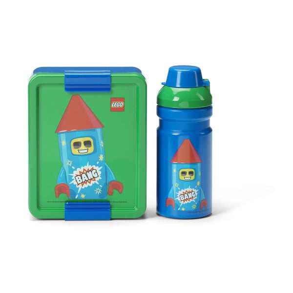 Dječja kutija za ručak s bocom Rocket – LEGO®