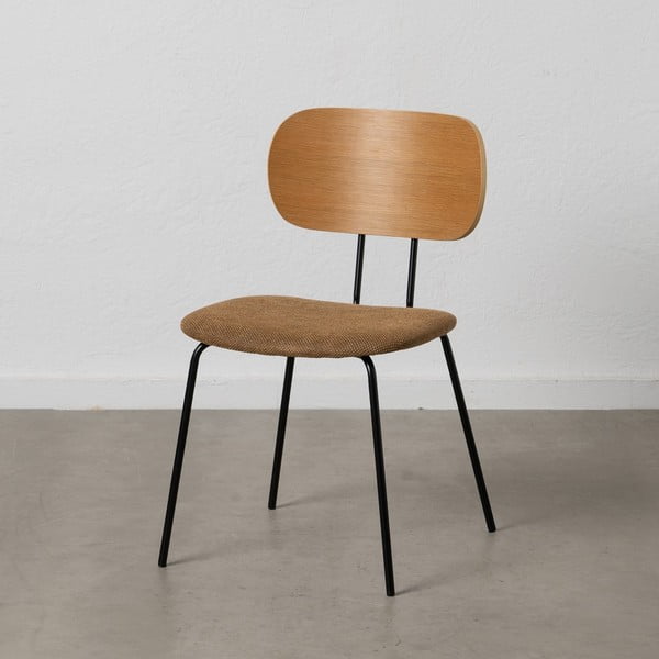 Smeđe/u prirodnoj boji blagovaonske stolice u setu 4 kom Cleo – Ixia-image-1