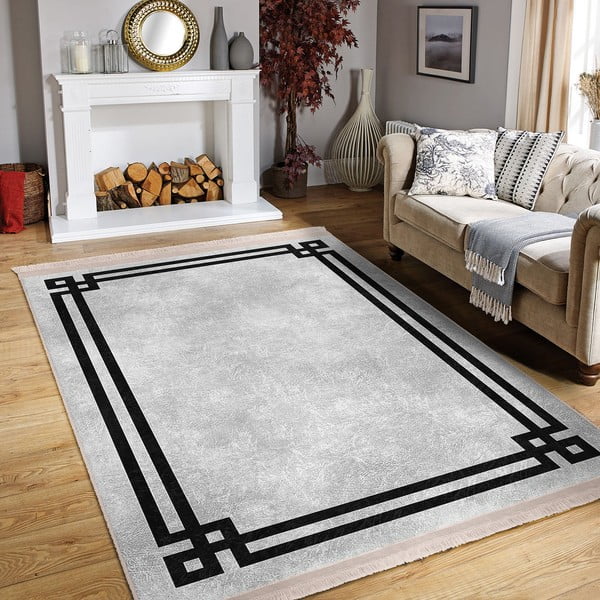 Crno-sivi tepih 160x230 cm - Mila Home-image-3