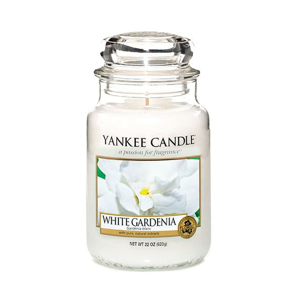 Yankee Candle White Gardenia, vrijeme gorenja 110 - 150 sati