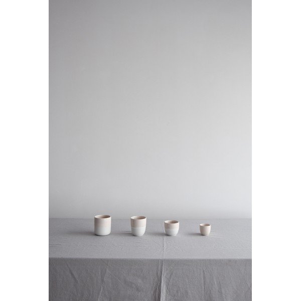 Ružičasto-bijela šalica ÅOOMI Dust, 400 ml-image-1