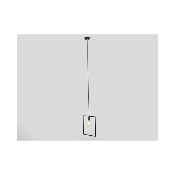 Crno viseće svjetlo Custom Form Quado-image-1