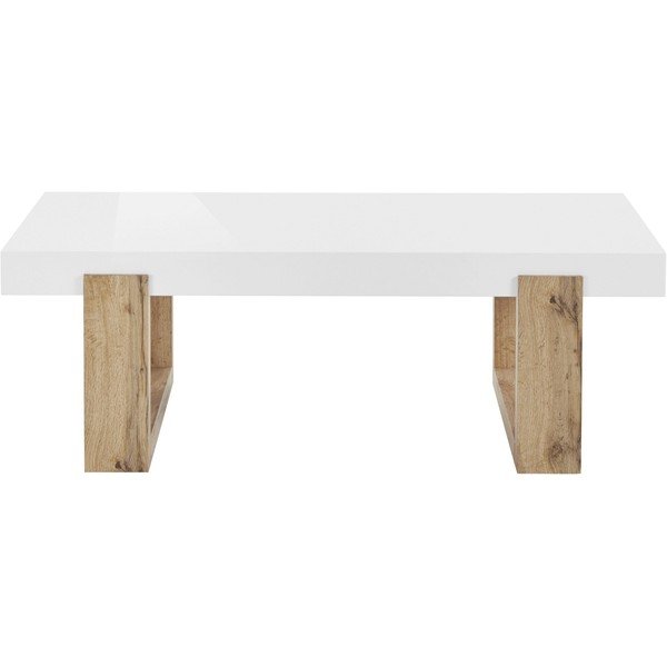 Bijeli stolić za kavu 60x120 cm Solid – Støraa