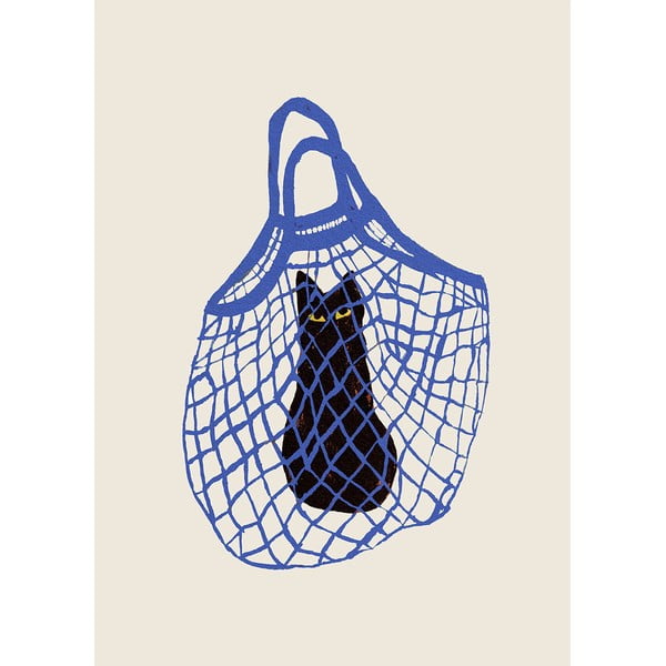 Plakat 30x40 cm The Cat’s In The Bag – Chloe Purpero Johnson – The Poster Club