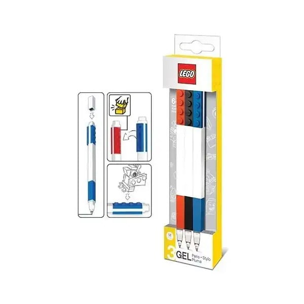 Set 3 gel olovke LEGO® Mix-image-1