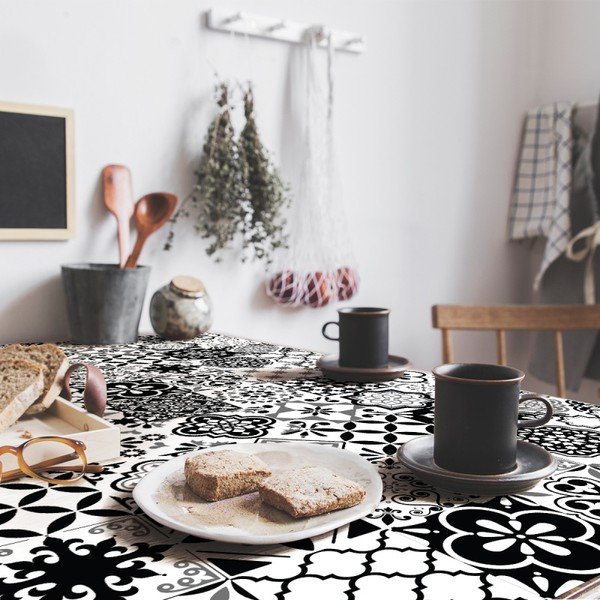 Set od 60 naljepnica Ambiance Tiles za namještaj Nicolas, 20 x 20 cm-image-1