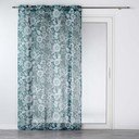 Plava prozirna zavjesa od voila 140x280 cm Milady – douceur d'intérieur