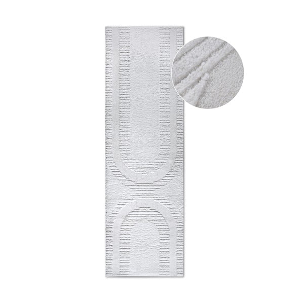 Krem staza 80x240 cm Bartoux Cream White – Elle Decoration