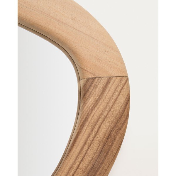 Zidno ogledalo s okvirom od masivnog drveta 60x107 cm Selem – Kave Home-image-1