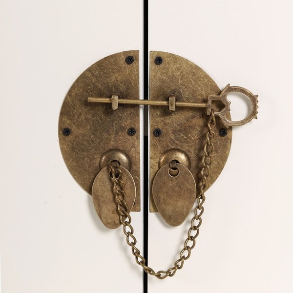 Bijela niska komoda 130x50,5 cm Oriente – Ixia-image-1