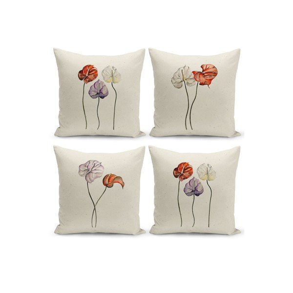 Set od 4 jastučnice Kate Louise, 43 x 43 cm