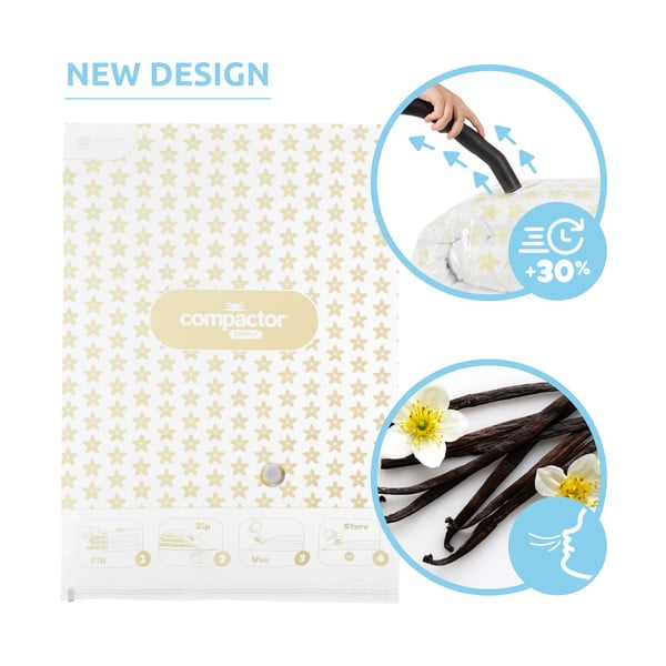Vakuum vrećice za odjeću u setu 5 kom Compress Vanilla – Compactor-image-4