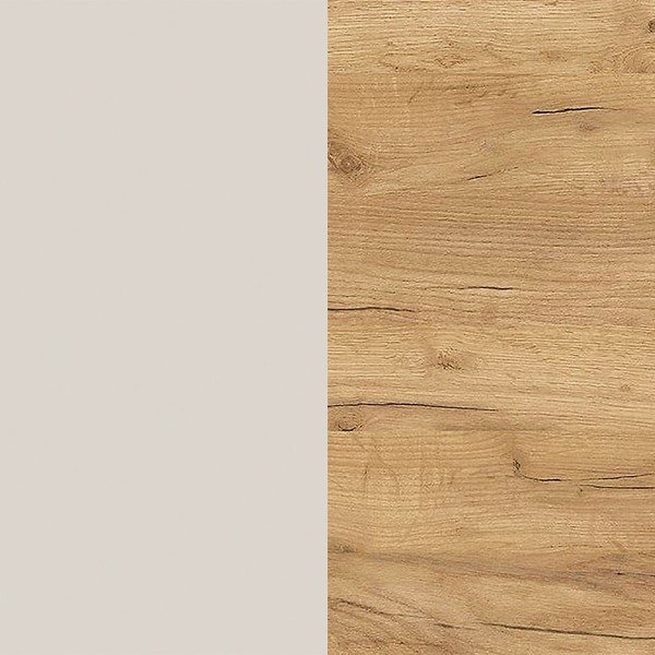 Krem viseći ormarić u dekoru hrasta 93x52x29 cm Libbiano – Germania-image-3