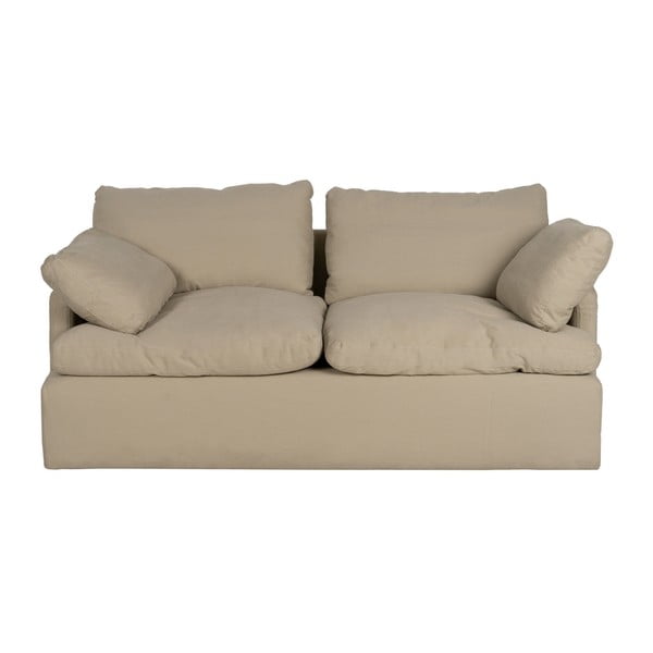 Bež lanena sofa 180 cm – Ixia