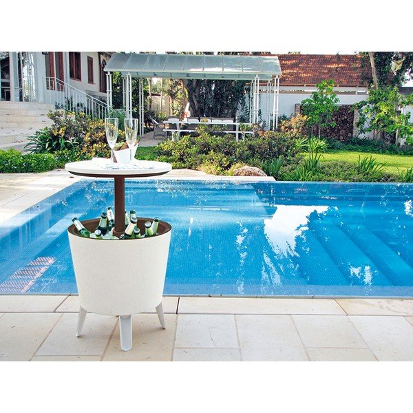 Plastični okrugao vrtni stol s prostorom za led ø 49,5 cm Cool – Keter-image-3