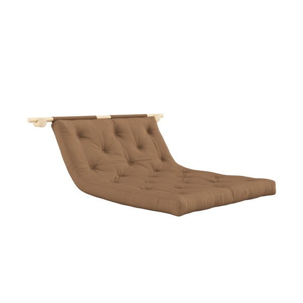 Smeđa sklopiva sofa 135 cm Hooked – Karup Design-image-3