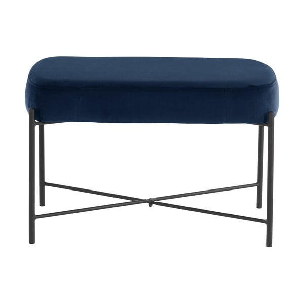 Plava baršunasta klupa Berry - Støraa