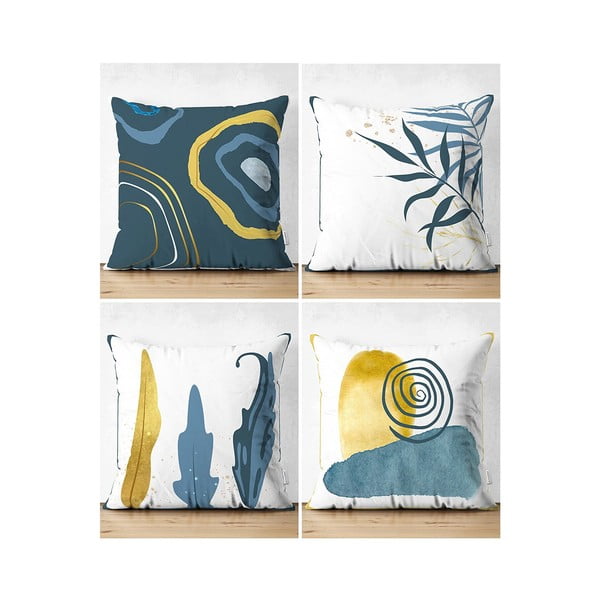 Jastučnice u setu od 4 kom 43x43 cm - Mila Home-image-2