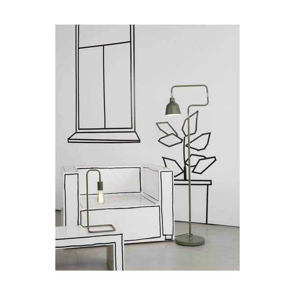 Zeleno-siva samostojeća lampa - it's about RoMi London-image-1